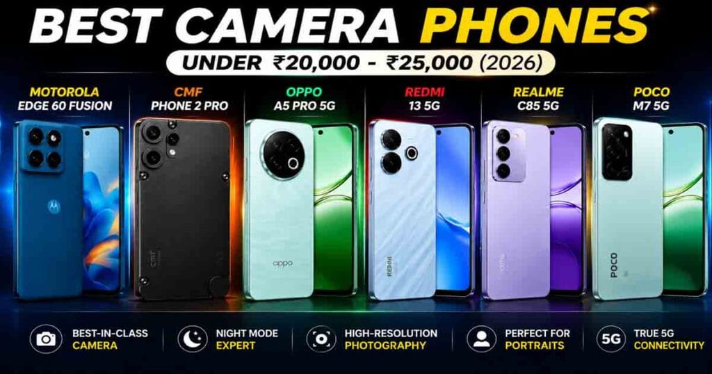 Best Camera Phones Under 20000