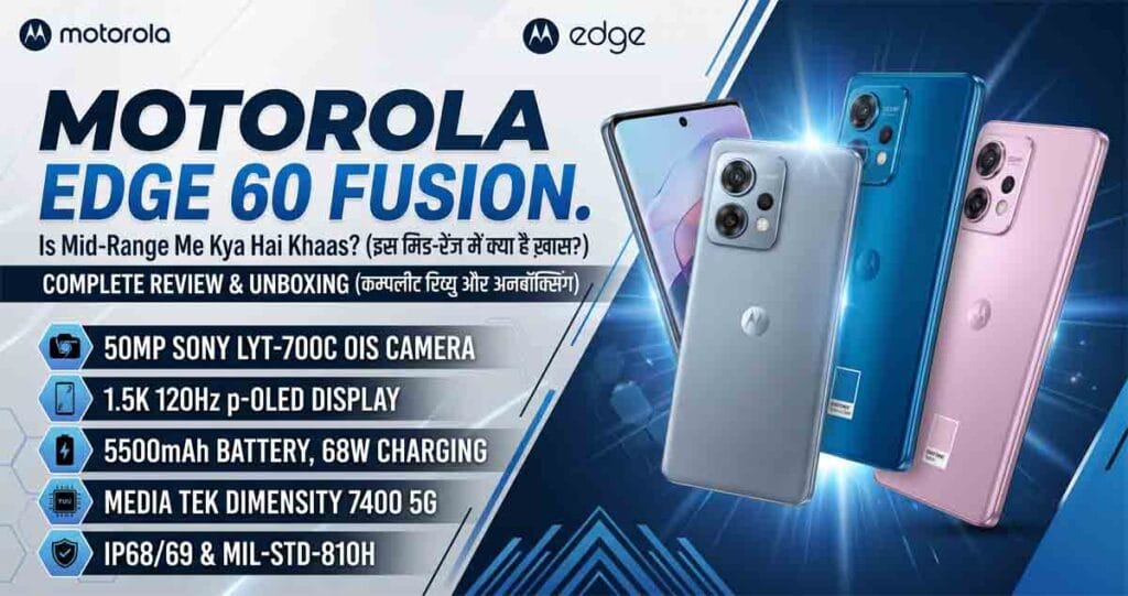 Motorola Edge 60 Fusion Camera