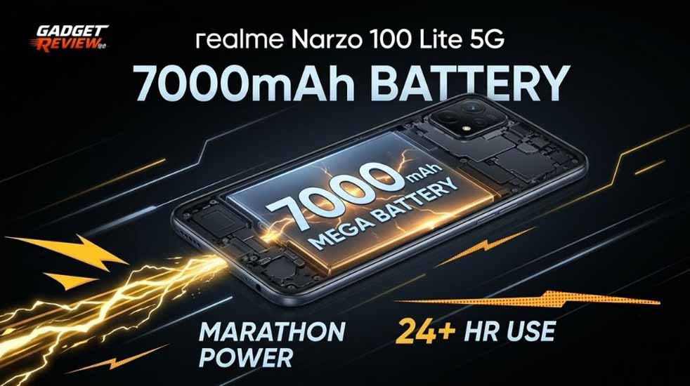 Realme Narzo 100 Lite 5G Battery