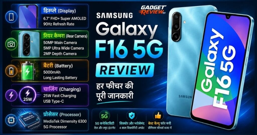 Samsung Galaxy F16 5G Review