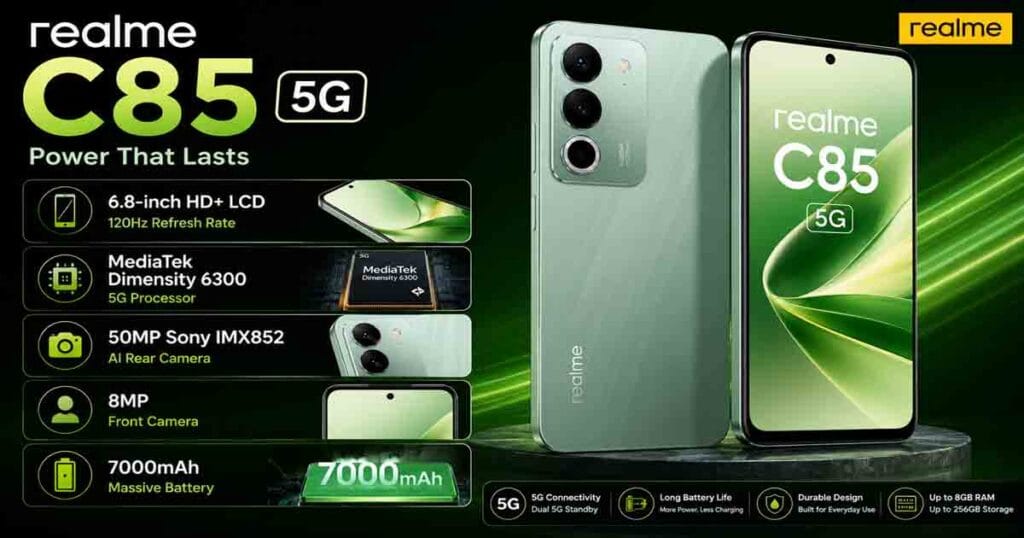 realme C85 5G Camera Review