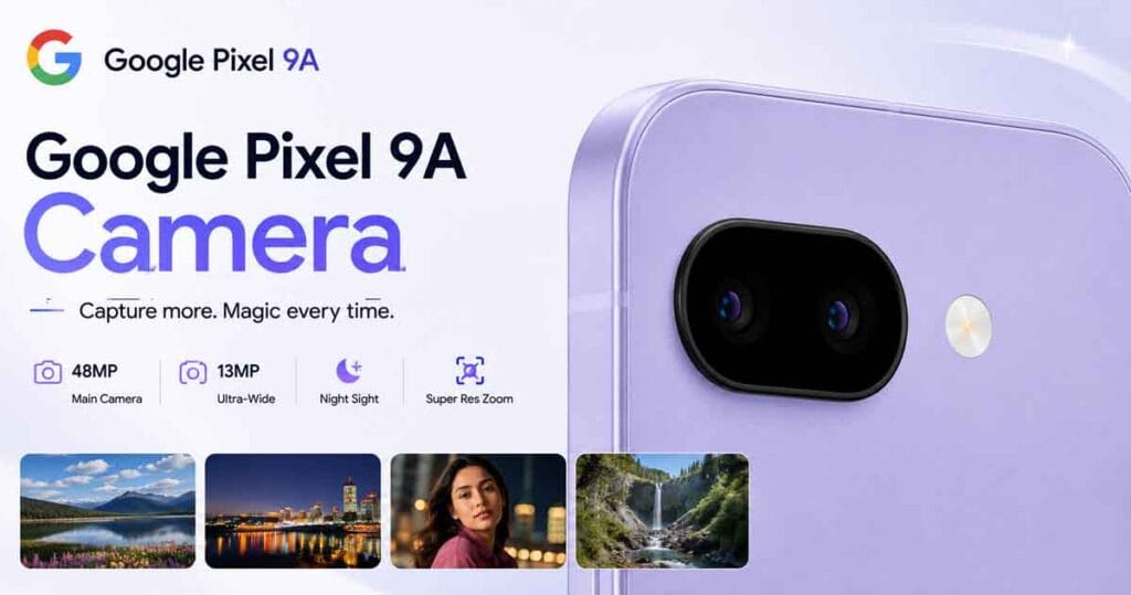Google Pixel 9A Camera