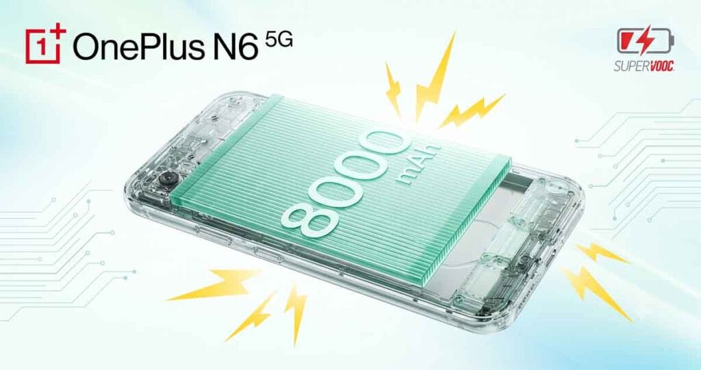 OnePlus N6 5G Battery